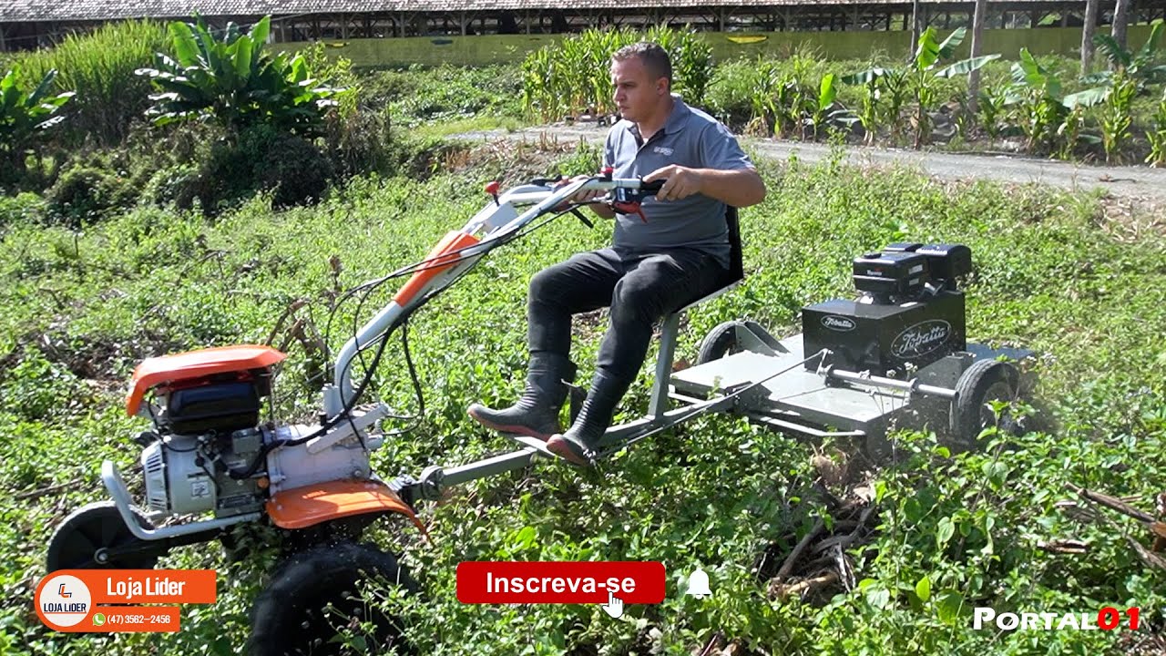 Roçadeira Traseira Motorizada RTM 900 + Motocultivador STIHL MH710 #stihl