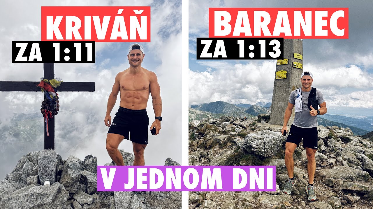 Vysoké Tatry: Výběh na Kriváň za 1:11 a na Baranec za 1:13 (v jeden den!)