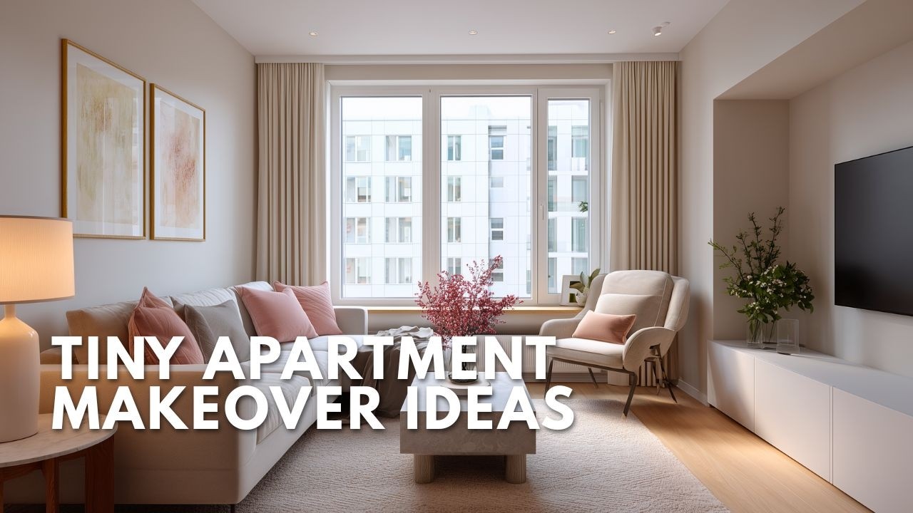 Tiny Apartment Makeover Ideas for a Clean Modern Home