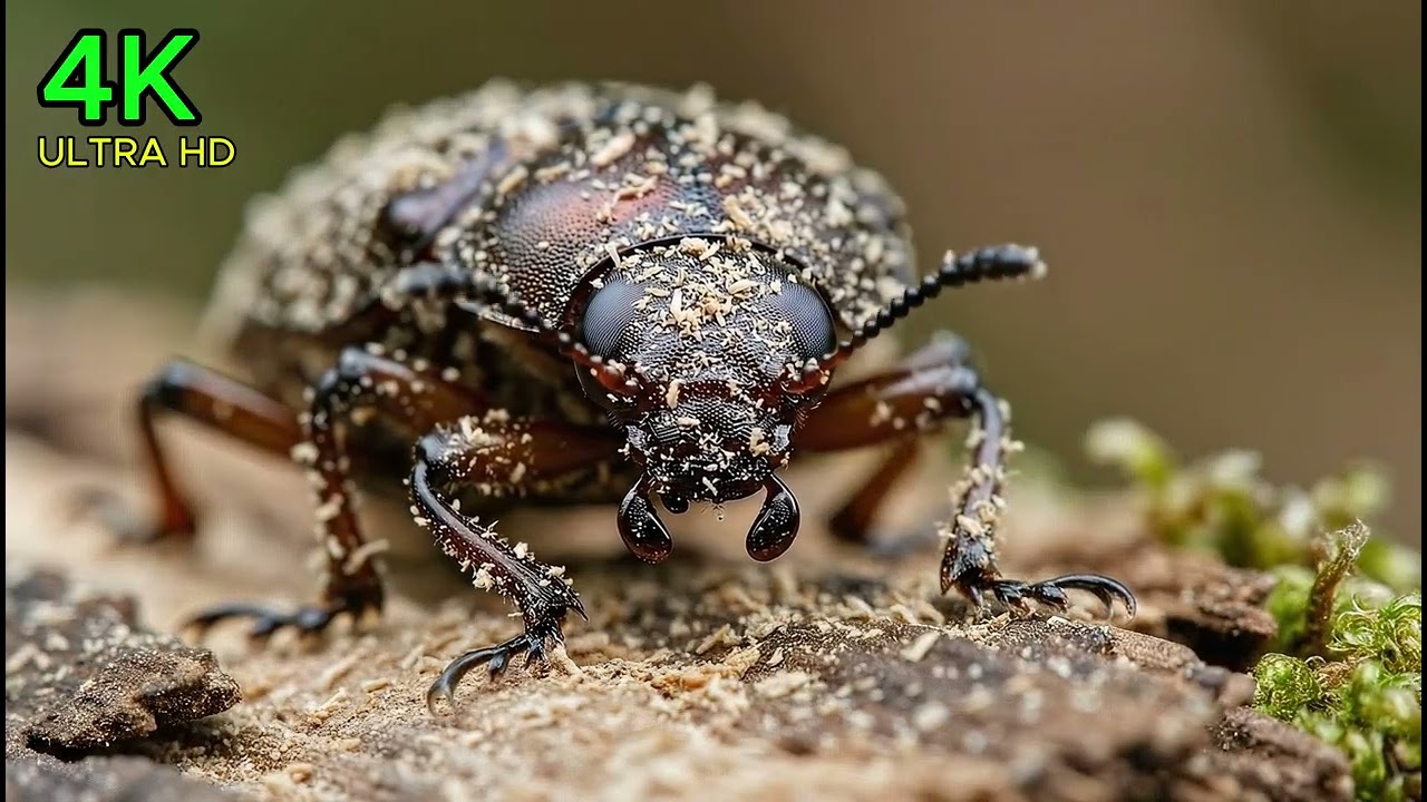 Insect Macro Life – Stunning Close-Up Footage of Bugs & Tiny Creatures in Nature