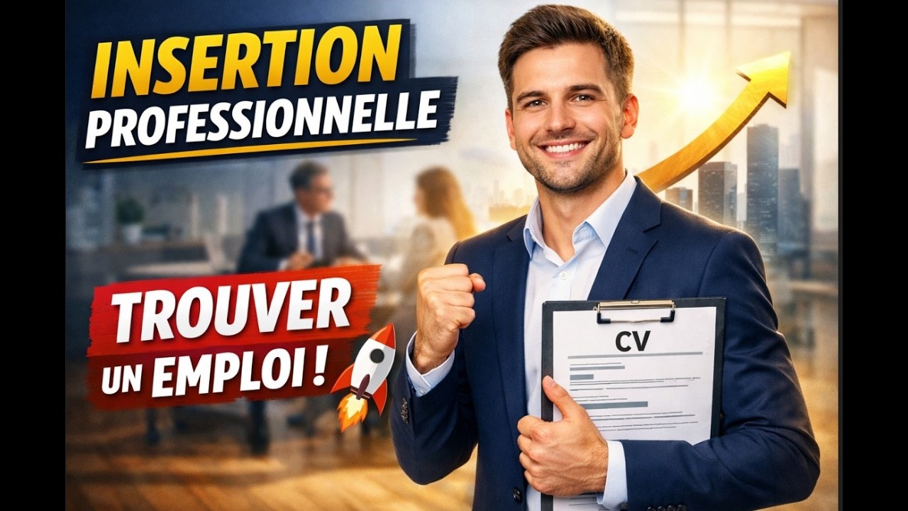 🎬INSERTION PROFESSIONNELLE ✅