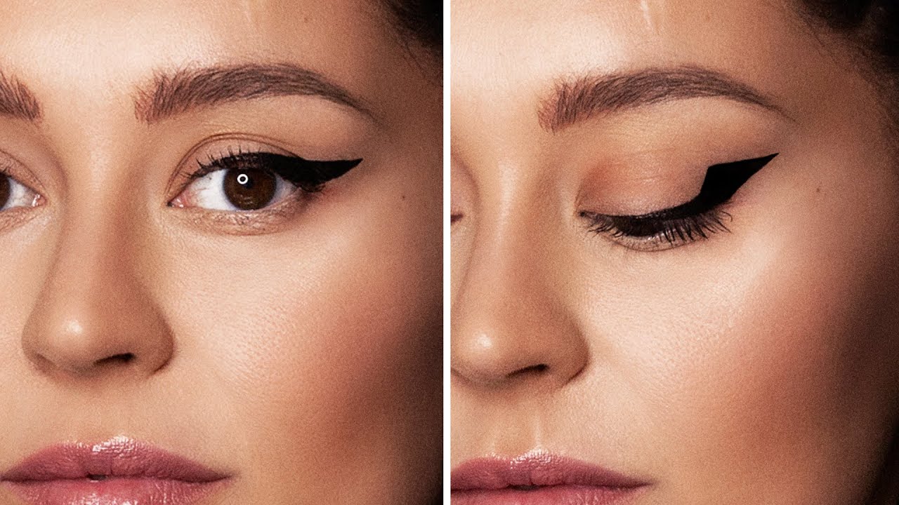 DAMARIS PROBIERT einen Eyeliner f&uuml;r SCHLUPFLIDER | Lipstickbakery