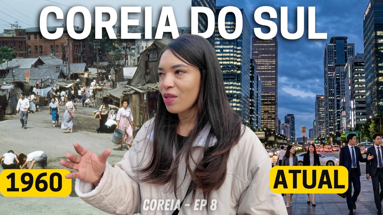 ASSIM A COREIA DO SUL SAIU DA MISÉRIA E VIROU POTÊNCIA MUNDIAL - Conhecendo Seul