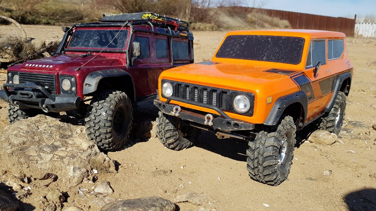 БИТВА ПОРТАЛОВ ... Land Rover TRX4 против Redcat GEN8