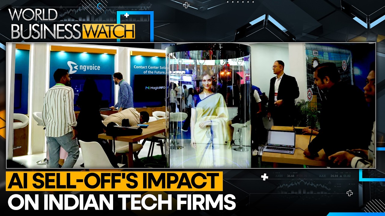 Global Tech Stocks Reel Amid AI Concerns | WION World Business Watch