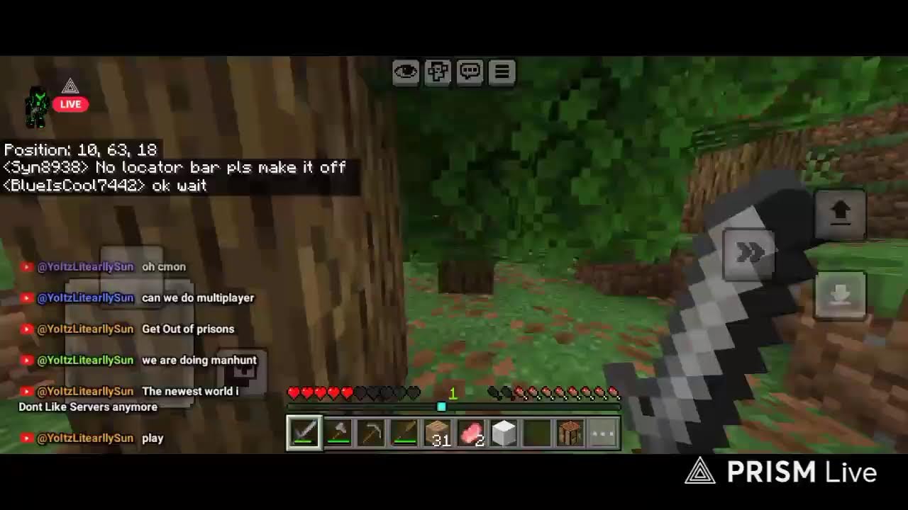 Let's play Minecraft bedrock servers