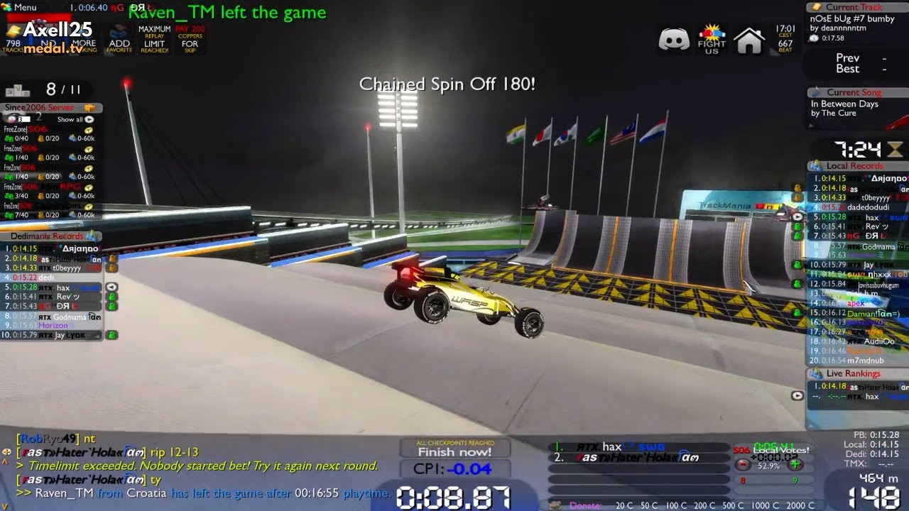 World Record Compilation - Part 20 - Trackmania Live Runs | By Axell