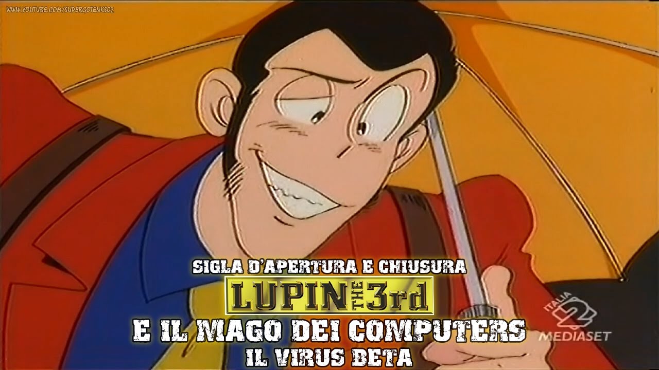 Sigla d'apertura e chiusura Lupin III E il mago dei computers - Il Virus Beta [FULL-HD]