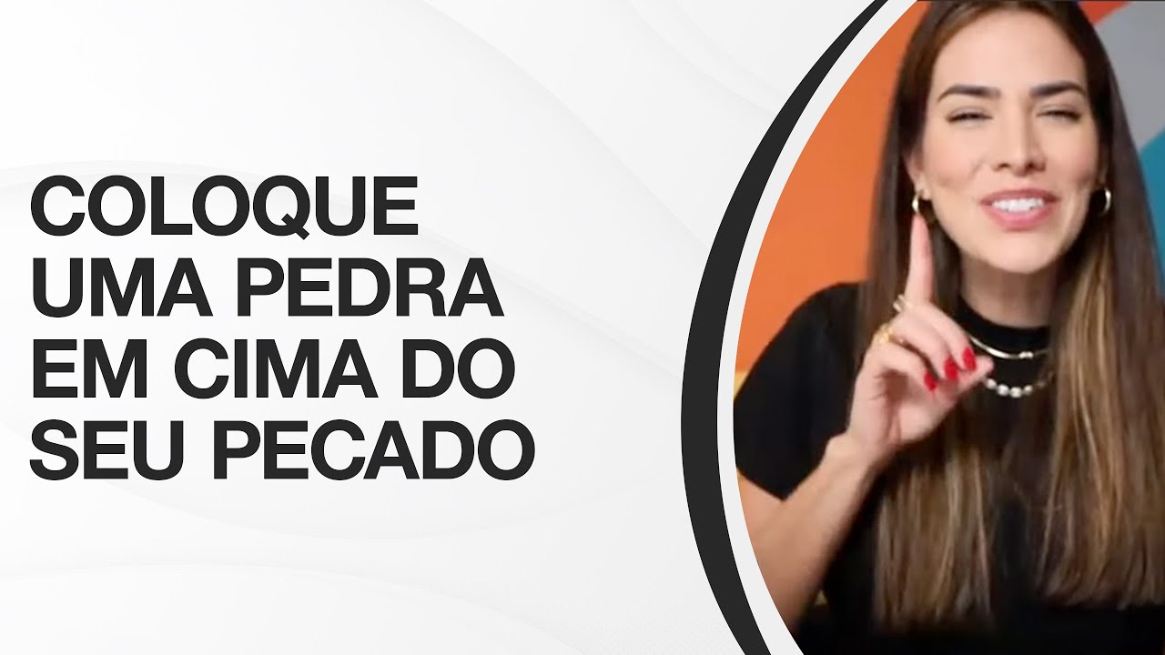 O REENCONTRO #13 - COLOQUE UMA PEDRA EM CIMA DO SEU PECADO