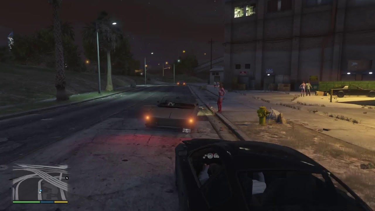 Playing GTA V story mode police officer for 5 hours straight