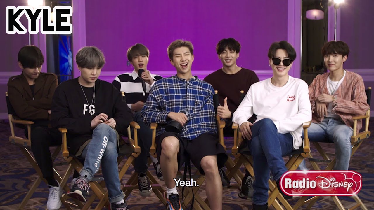 [Озвучка Кайла] Интервью BTS на Radio Disney