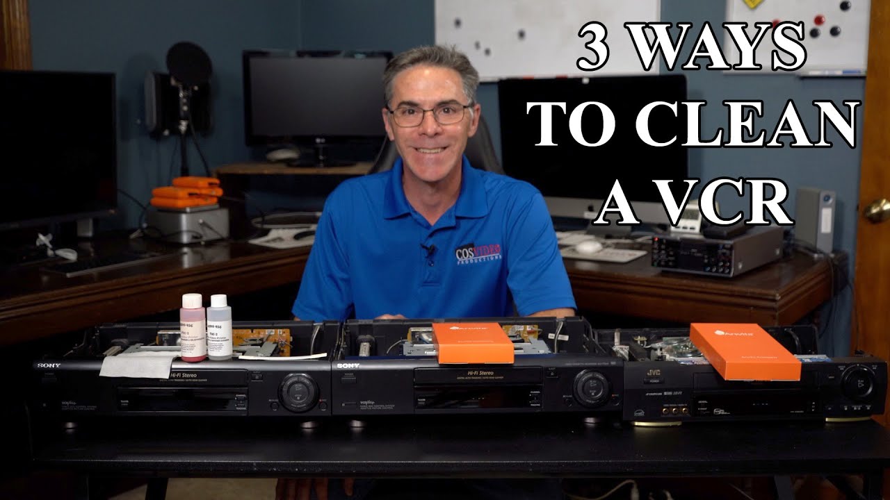 How To Clean A VCR 3 Ways