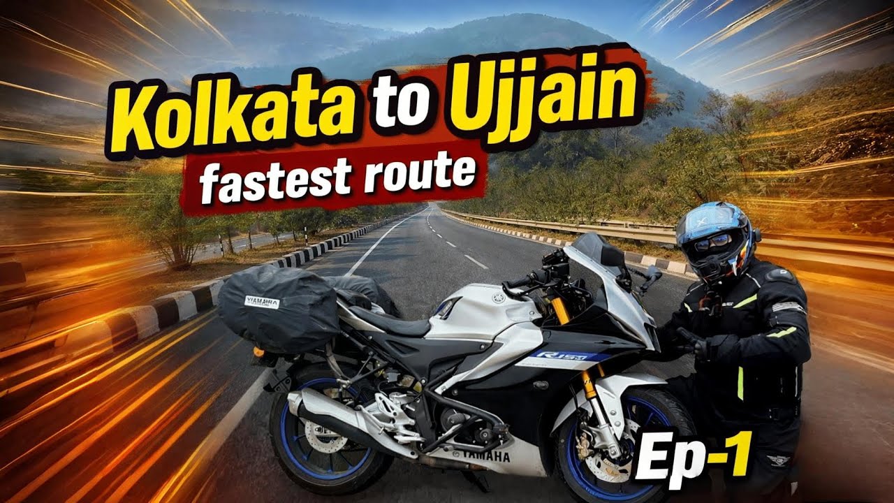 Kolkata To Ujjain || 2026  Fastest route Bike trip || EP - 1