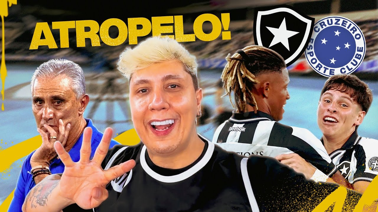 BOTAFOGO AMASSA O CRUZEIRO NO NILTÃO!! Botafogo 4 x 0 Cruzeiro
