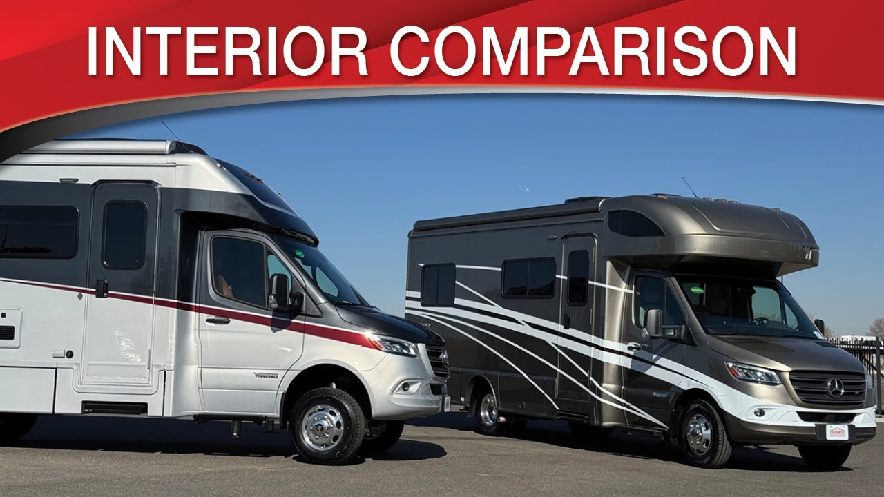 Comparison Of The Winnebago Navion 24R Vs The 24V