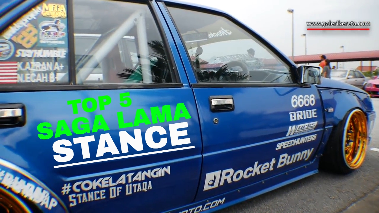Legasi Proton Saga Lama STANCE - TOP 5 Compilation 2016