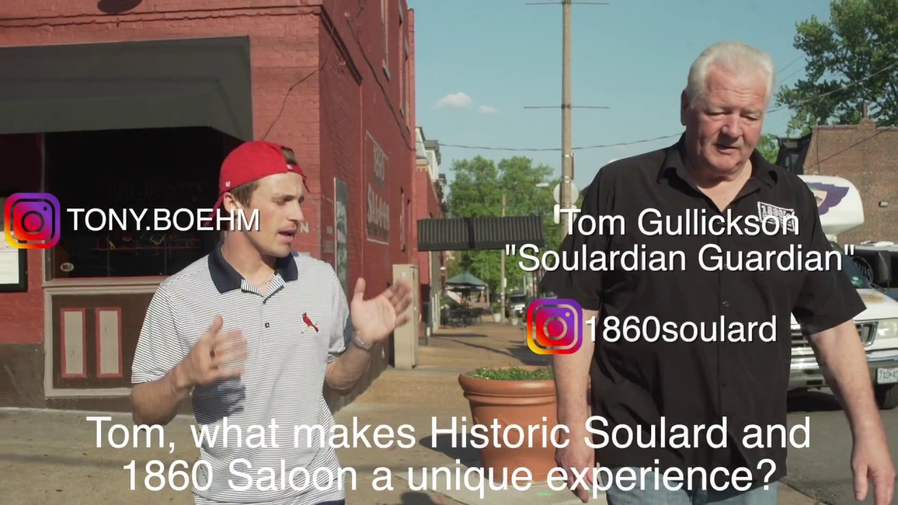 Historic Soulard Neighborhood in St Louis, Missouri