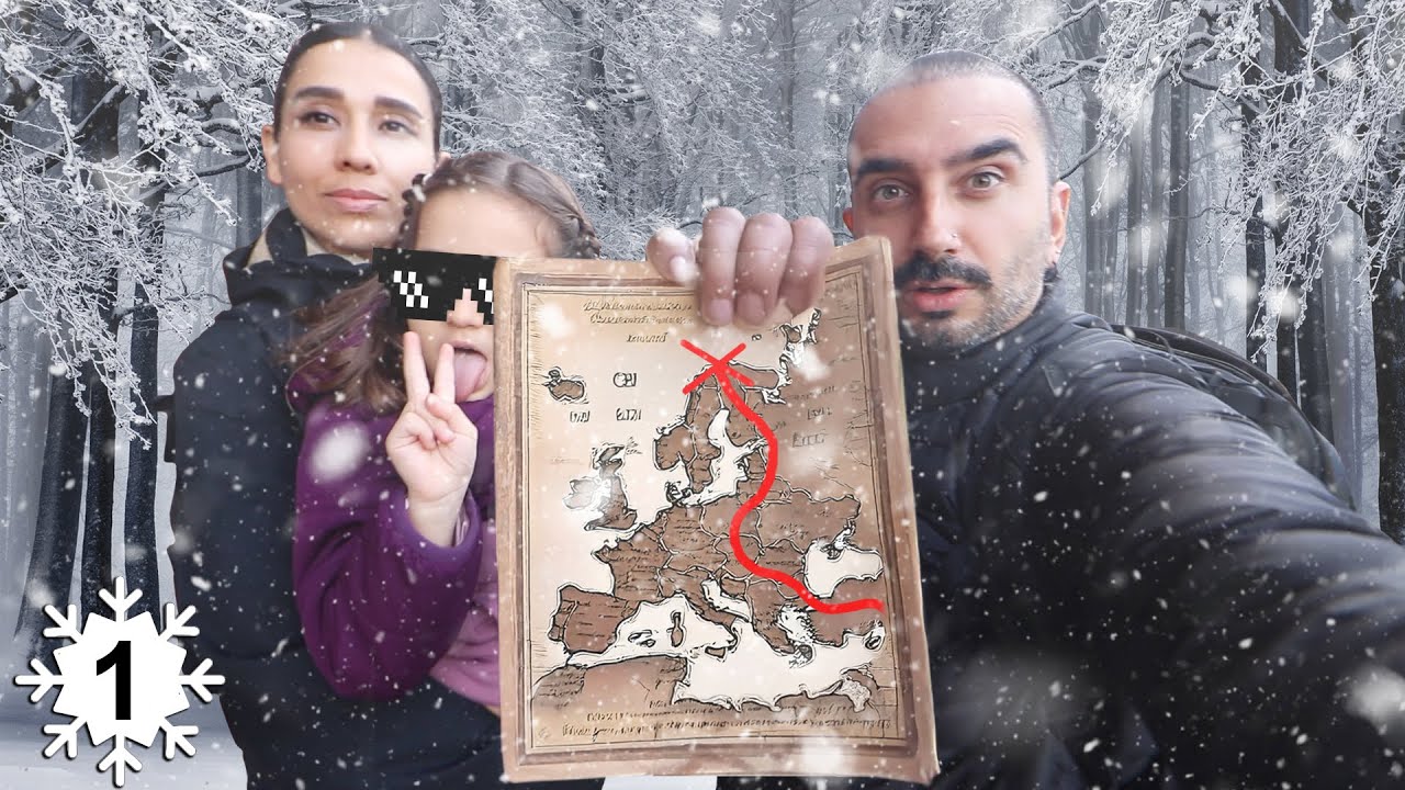 Viajamos al POLO NORTE en tren DÍA #1