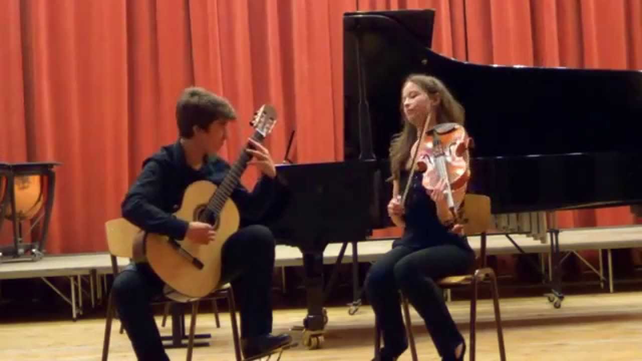 A.Piazzolla, Verano Porteno - for Guitar and Viola