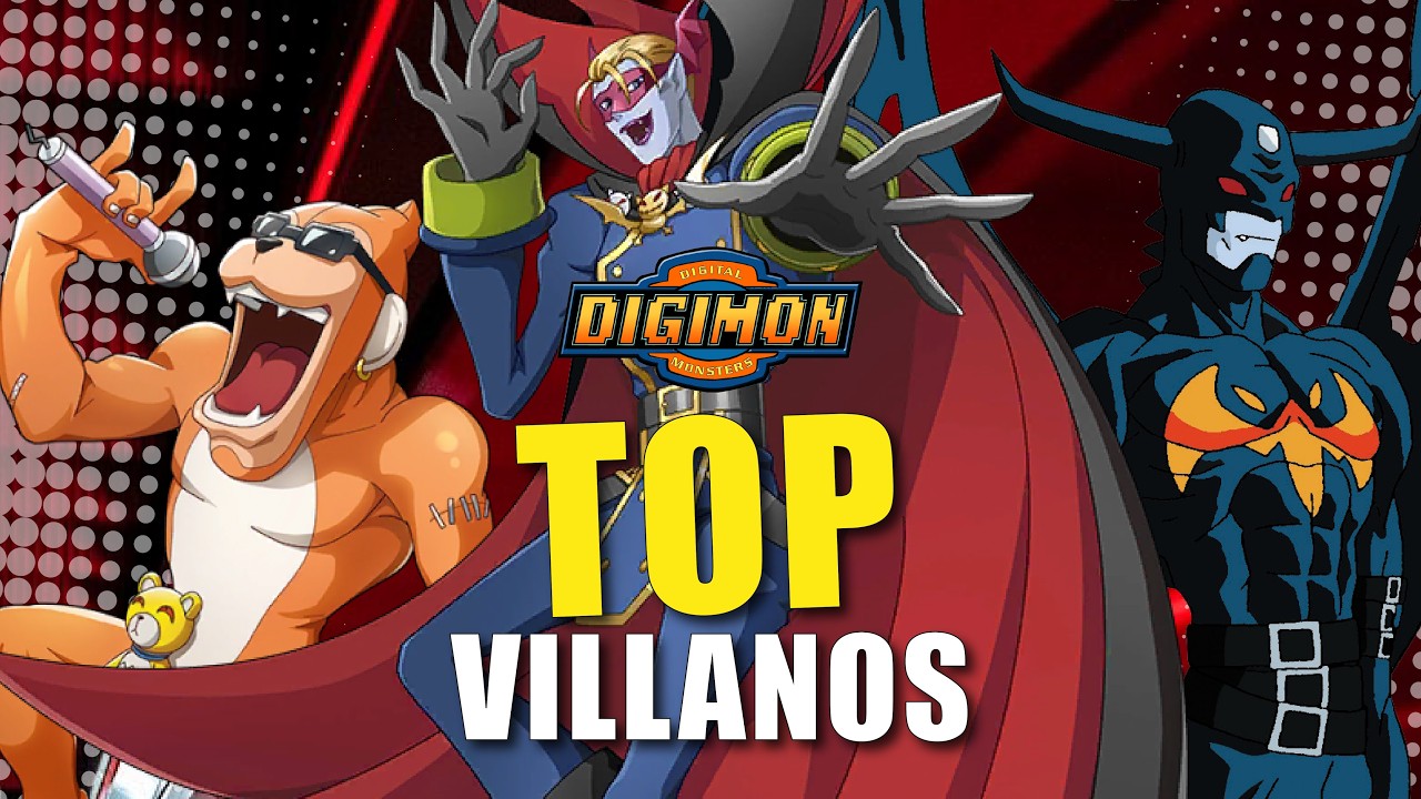 TOP 5 VILLANOS DE DIGIMON ADVENTURE