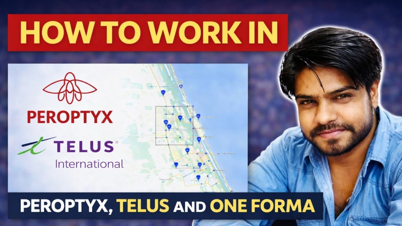 how to work in PEROPTYX , TELUS AND ONE FORMA #wfh #workfromhome
