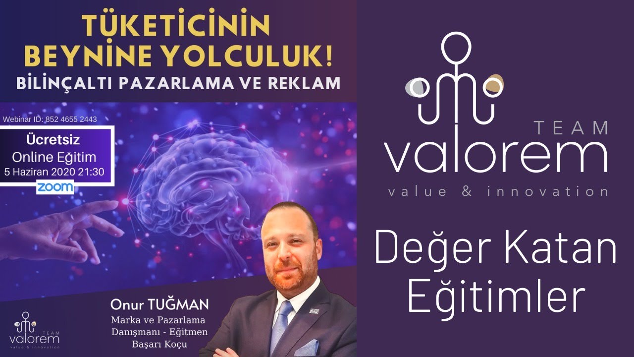 Tüketicinin Beynine Yolculuk! Bilinçaltı Pazarlama ve Reklam - Onur Tuğman