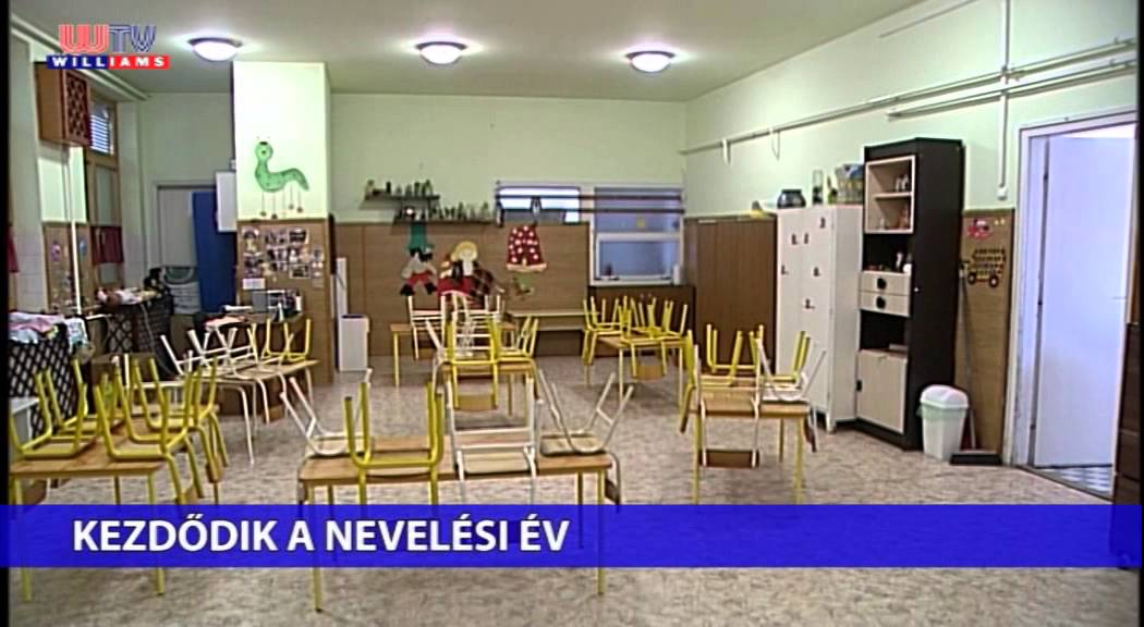 I WILLIAMS TELEVÍZIÓ HÍRADÓ I KEZDŐDIK A NEVELÉSI ÉV VASADON