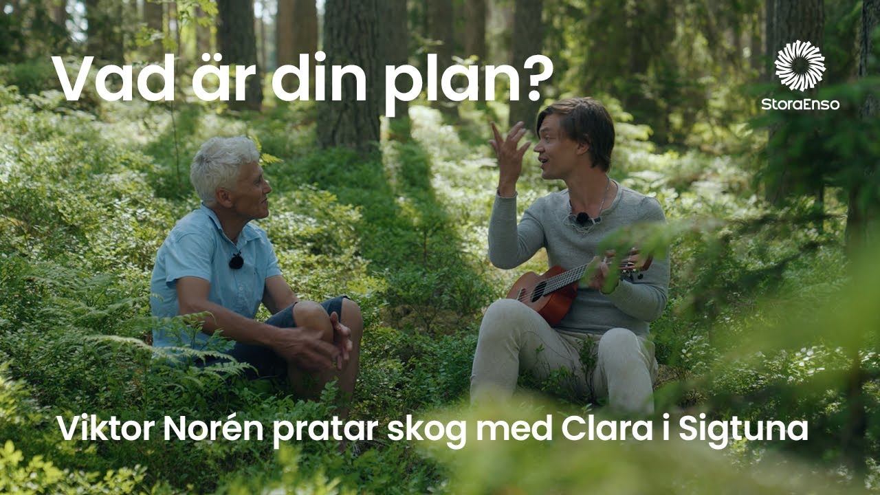 Viktor Norén intervjuar skogsägaren Clara i Sigtuna | Stora Enso Skog