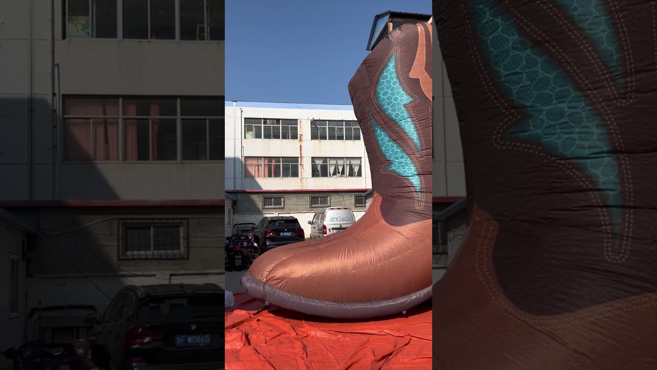 Giant customized advertising inflatable shoes ,contact me for details and price