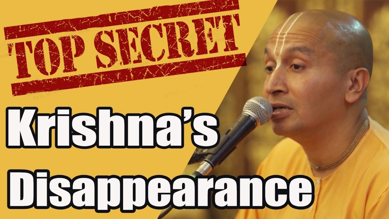 THE SECRET BEHIND KRISHNA'S DEPARTURE | HG GAURANGA DAS