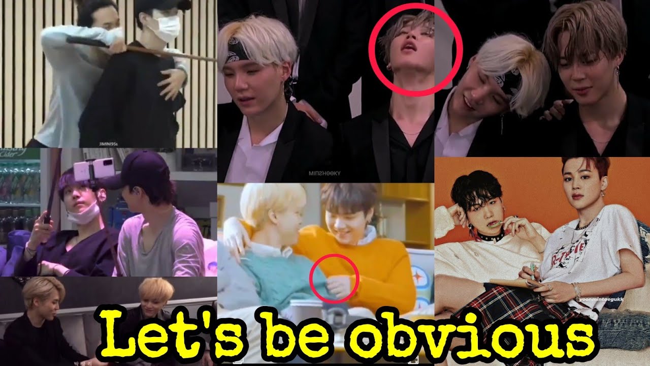 Yoonmin ♥️ You are too obvious baby | 