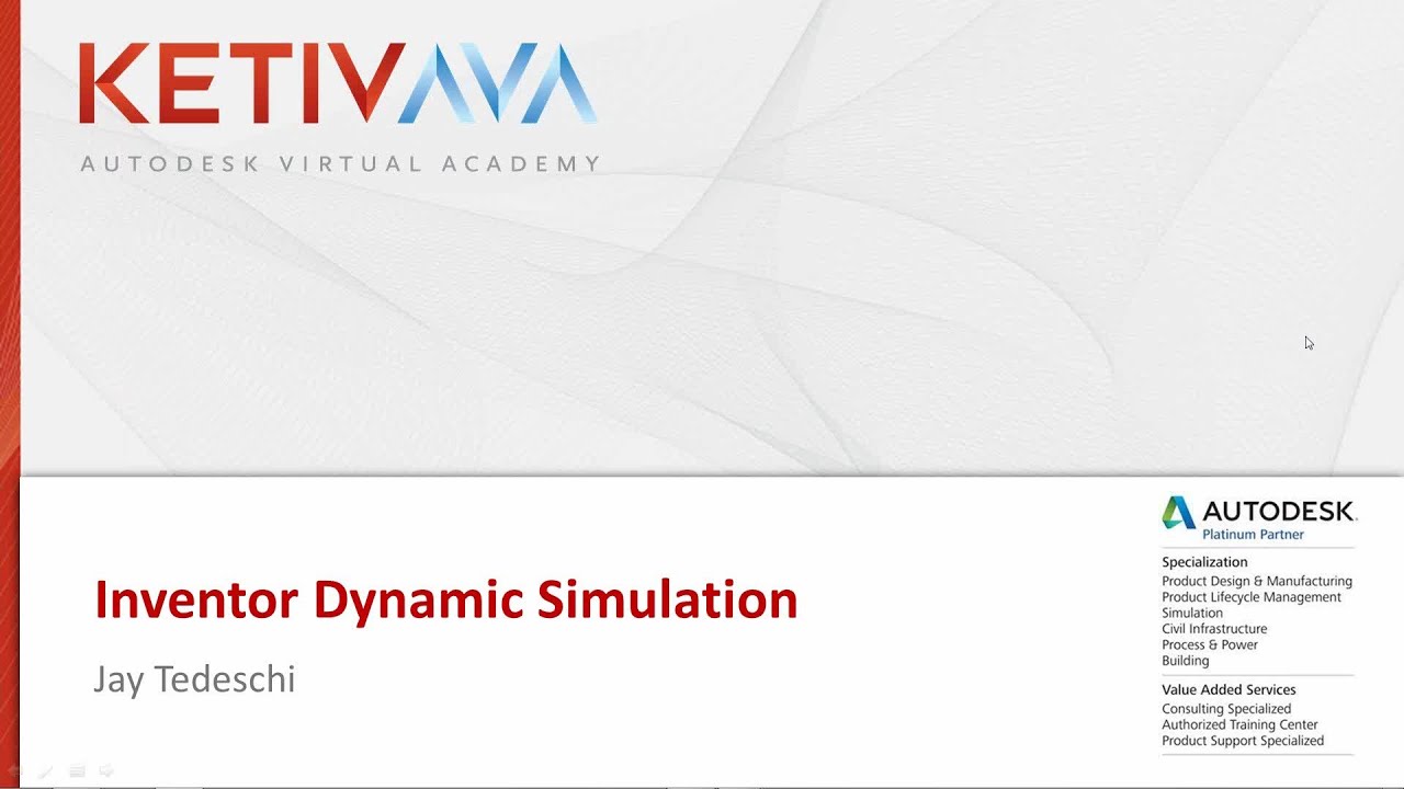 AVA: Inventor - Dynamic Simulation