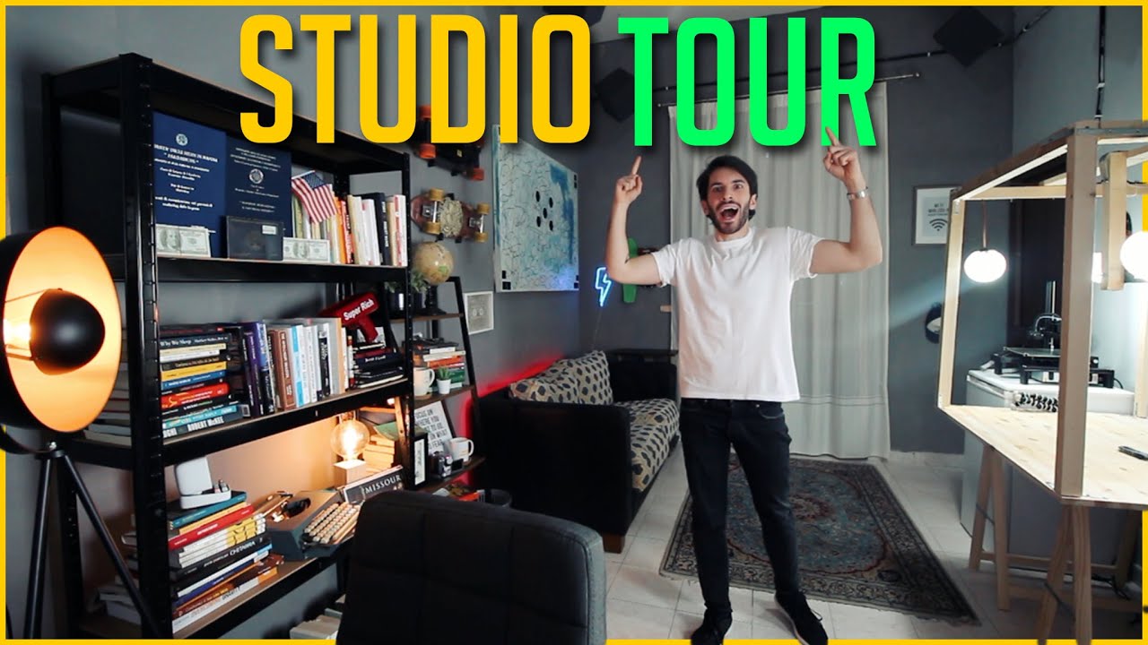 STUDIO TOUR: il mio nuovo UFFICIO per YOUTUBE