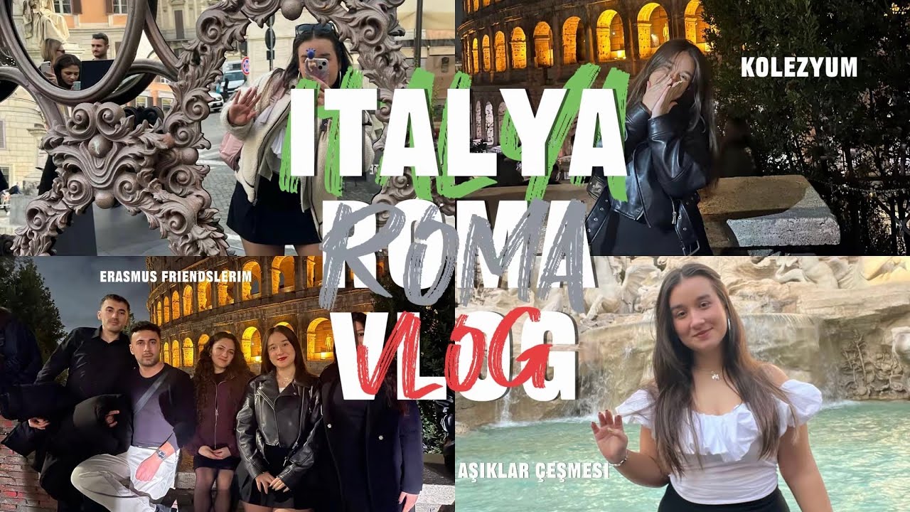 🇮🇹 Erasmus’ta Roma & Vatikan Vlogu | Hayatımda Gördüğüm En Etkileyici 3. Yer! 😍