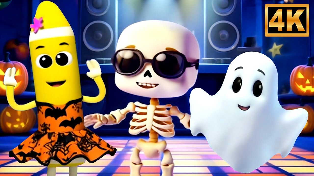 Monster Dance Party - Halloween Nursery Rhymes & Kids Songs by Baby Rainbow