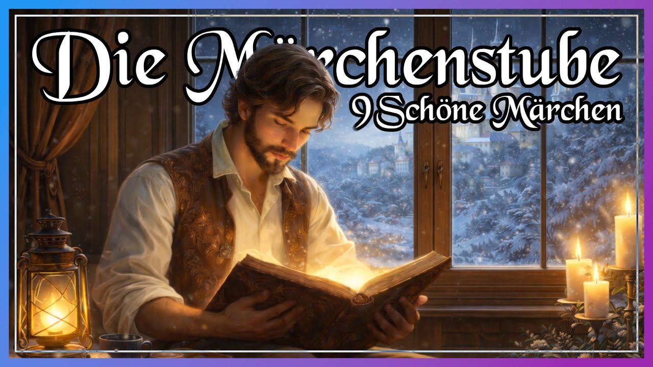 Die Märchenstube #2 – Hörbuch Märchen: 9 Schöne Geschichten zum Einschlafen für Kinder & Erwachsene