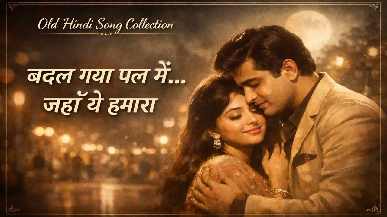 Old Hindi Romantic Song Collection | बदल गया पल में… जहाँ ये हमारा