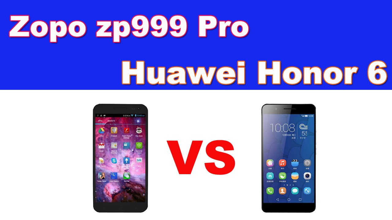Zopo vs Huawei - Битва на грани приличия