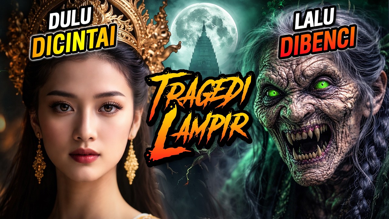 Putri Cantik Dikutuk Menjadi Penyihir Jelek - Kisah Tragis Mak Lampir | AI Cinematik Storytelling