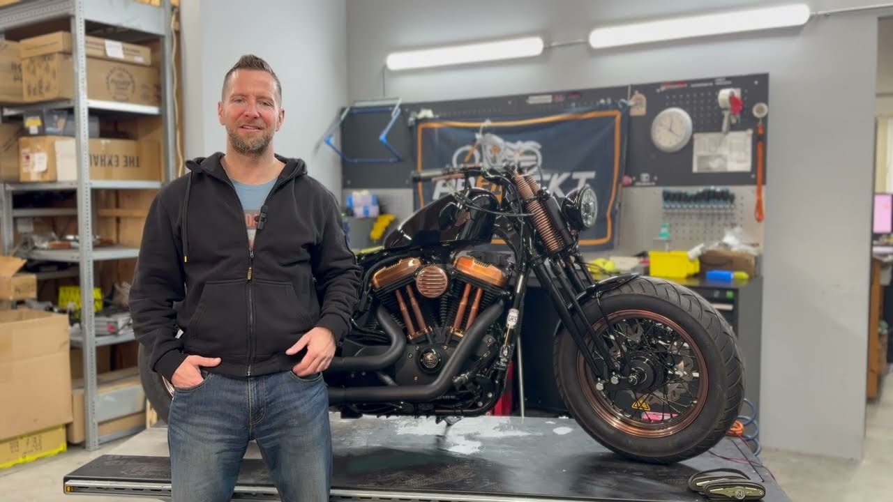 Sportster Forty-Eight im Kupfer Look