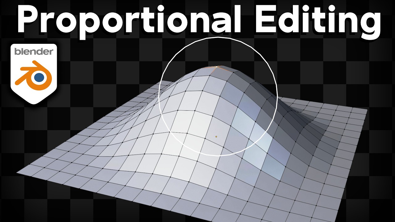 How to Use Proportional Editing in Blender (Tutorial)