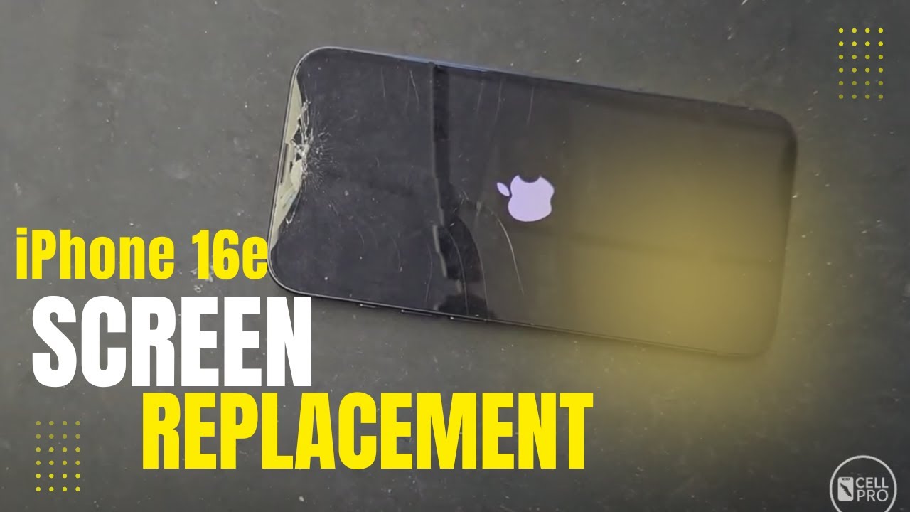 Замена экрана iPhone 16e (лучший метод)