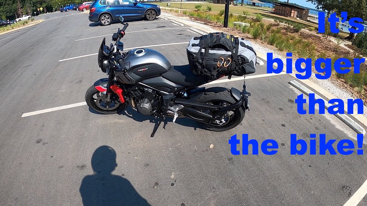 Solo Motocamping on a Trident