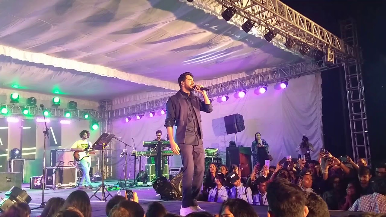 Ayushman khurana | Live concert bangalore | Pani da