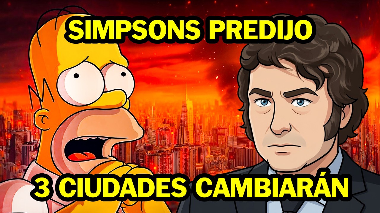LOS SIMPSONS revelaron qué pasará en estas 3 CIUDADES ARGENTINAS