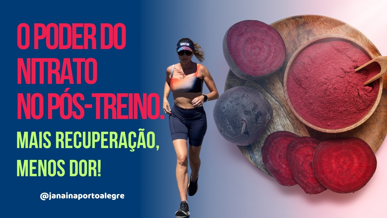 O Segredo dos Atletas Profissionais: Nitrato no Pós-Treino (Você Usa?)