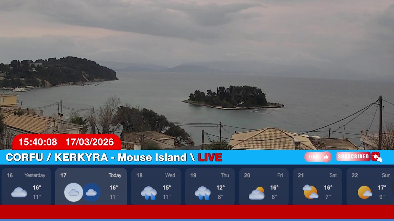 Corfu / Kerkyra, Greece LIVE