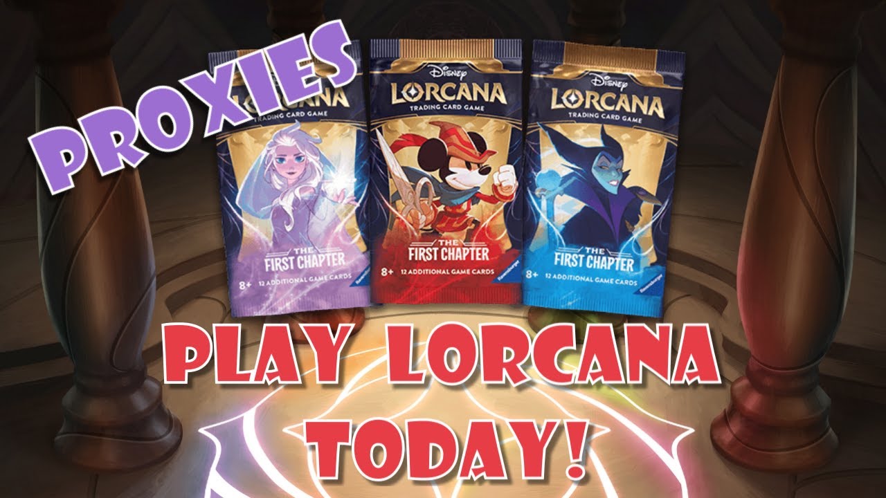 Master the Game Early: How to Create Proxy Cards for Disney's Lorcana