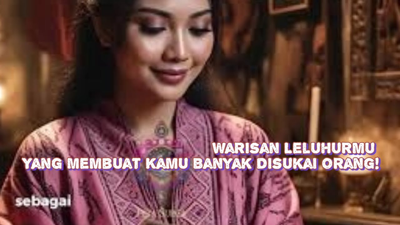 Warisan Leluhurmu Yang Membuat Kamu Banyak Disukai Orang!
