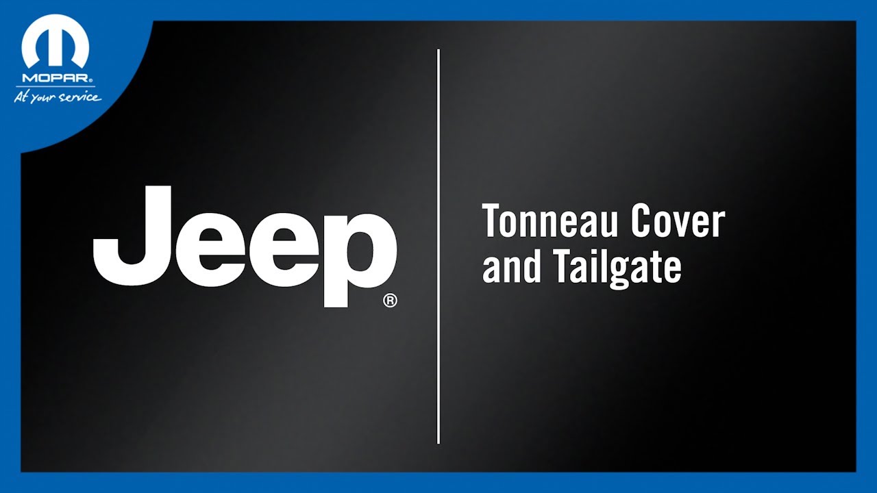 Tonneau Cover and Tailgate | How To | 2026 Jeep Gladiator